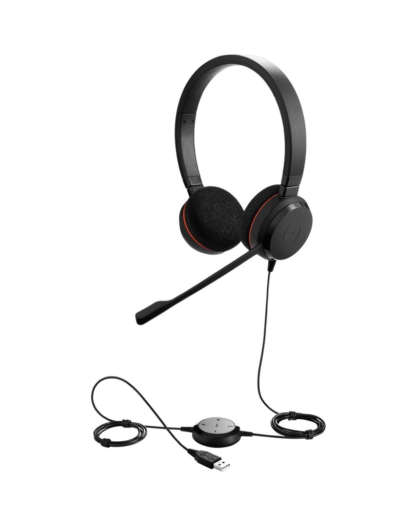 Casque avec Micro Jabra Evolve 20 MS Duo USB
