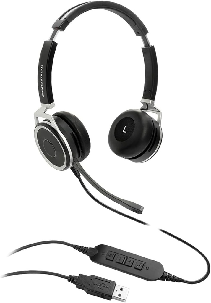 Casque USB Grandstream GUV 3005 HD Avec Micro Anti-bruit