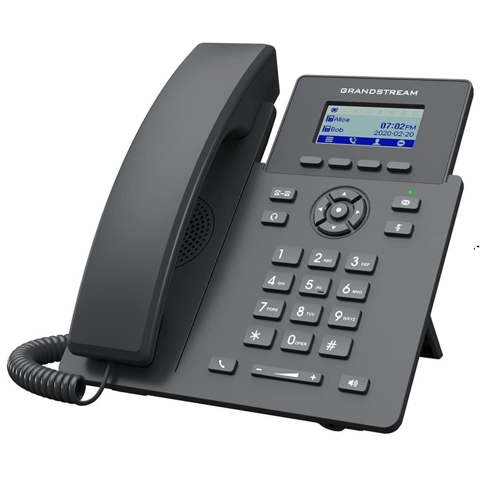 Téléphone IP Grandstream GRP2601 / GRP2601P : 2 lignes 