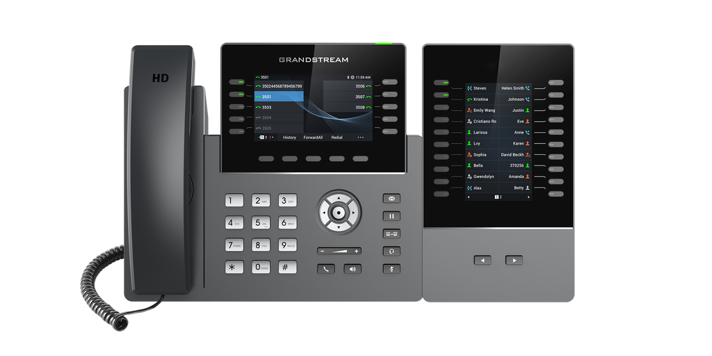 Téléphone IP Grandstream GRP2615 : 10 lignes de qualité opérateur
