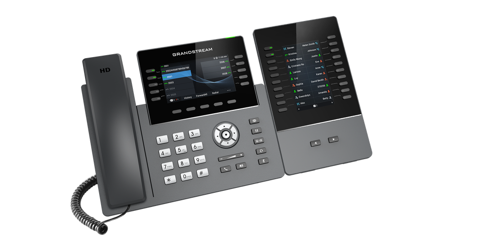 Téléphone IP Grandstream GRP2615 : 10 lignes de qualité opérateur
