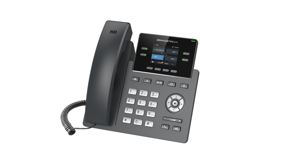 Téléphone IP Grandstream GRP2612P : 2 lignes de "qualité opérateur"