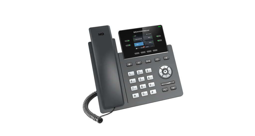 Téléphone IP Grandstream GRP2612P : 2 lignes de "qualité opérateur"