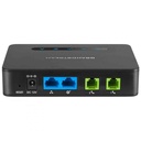 Adapteur ATA à 2 ports FXS Grandstream HT812  avec routeur NAT Gigabit.