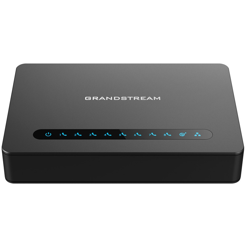 Passerelle FXS 8 ports Grandstream HT818 Puissante avec routeur NAT Gigabit