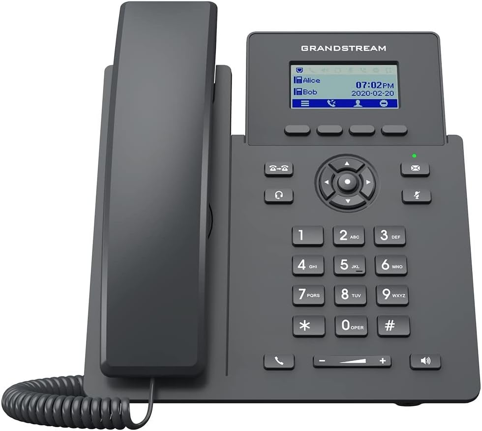 Téléphone IP Grandstream GRP2601 / GRP2601P : 2 lignes 