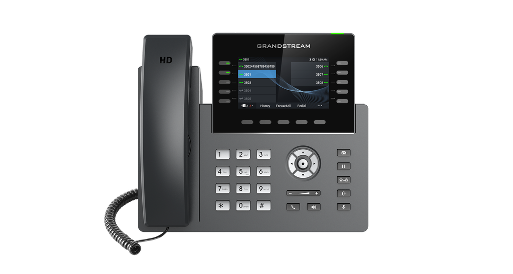 [GRP2615] Grandstream GRP2615 – Téléphone IP professionnel (Poste standardiste)