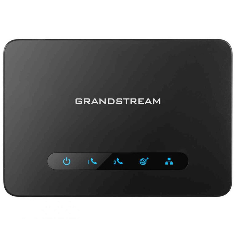 Adaptateur ATA à 2 ports FXS Grandstream HT812  avec routeur NAT Gigabit.