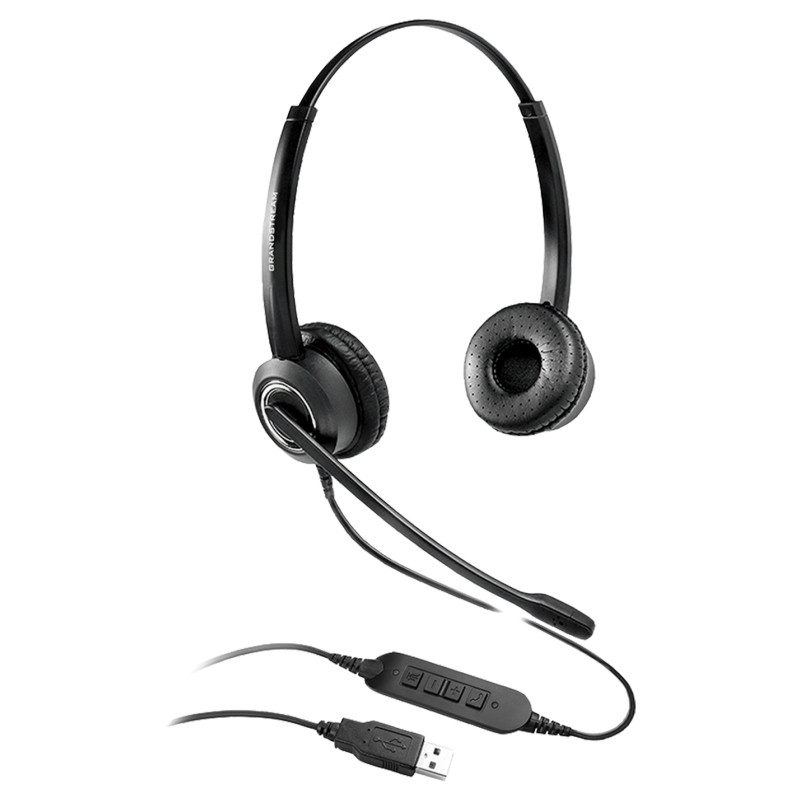 Casque USB Grandstream GUV3000 HD Avec Micro Anti-bruit