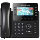 Téléphone IP Haute Gamme 6 Comptes SIP 12 Boutons de Ligne PoE