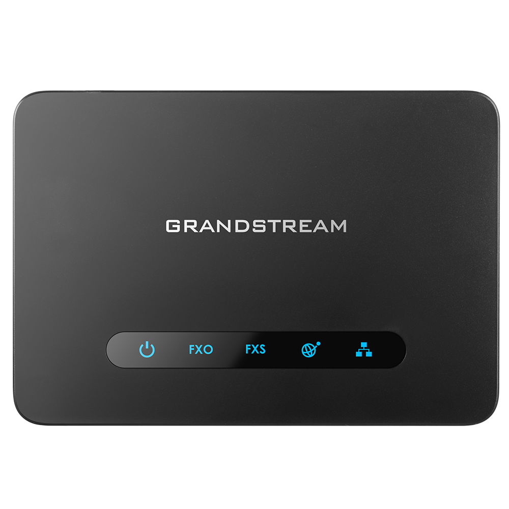 Adaptateur hybride Grandstream HT813 pour téléphones analogiques avec ports FXS et FXO