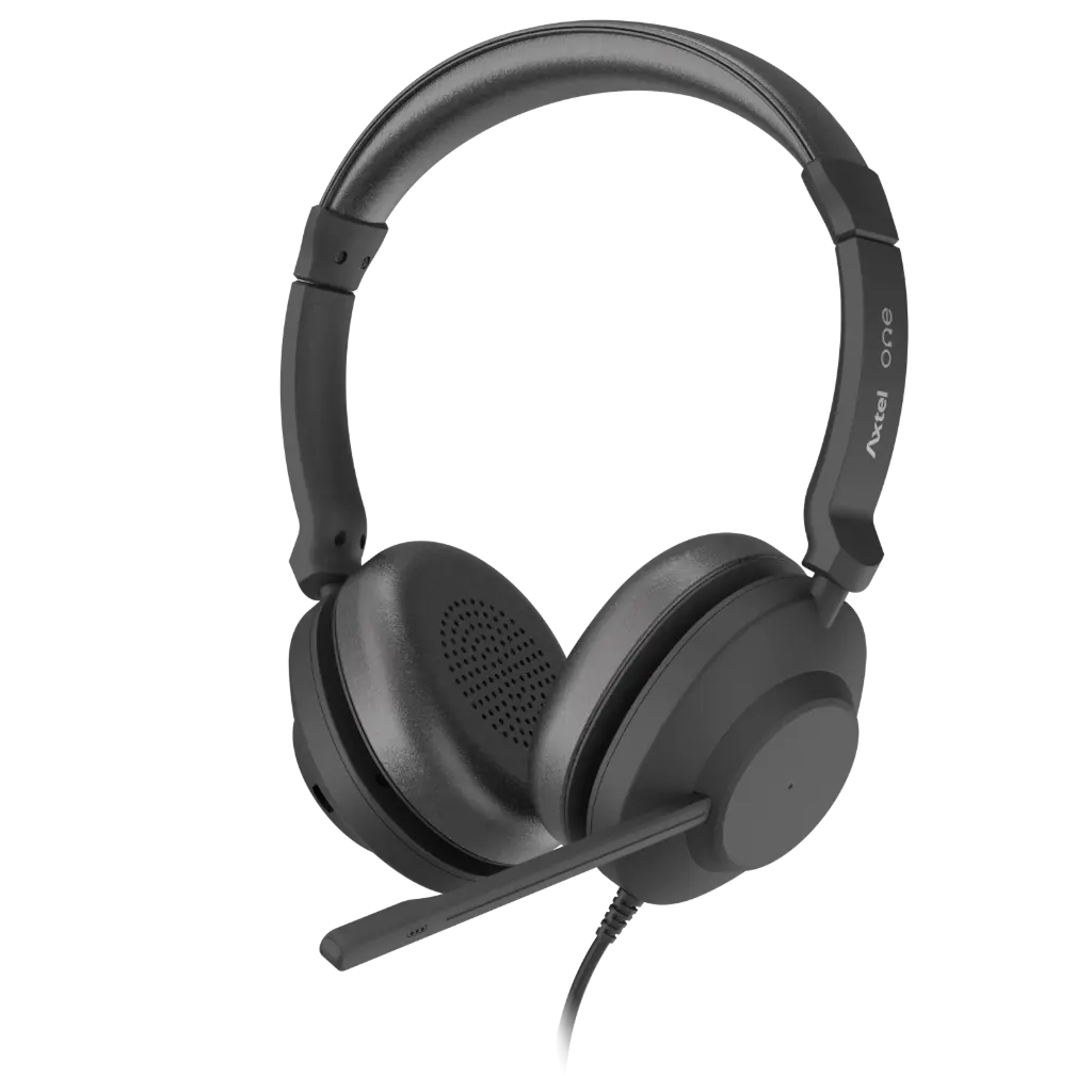 Axtel One UC Stéréo – Casque filaire USB A- USB C professionnel