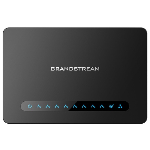 [HT818] Passerelle FXS 8 ports Grandstream HT818 Puissante avec routeur NAT Gigabit